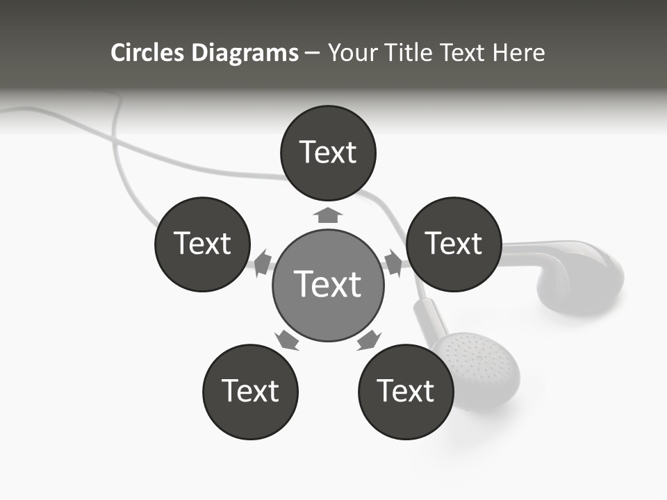 Two Background Cable PowerPoint Template