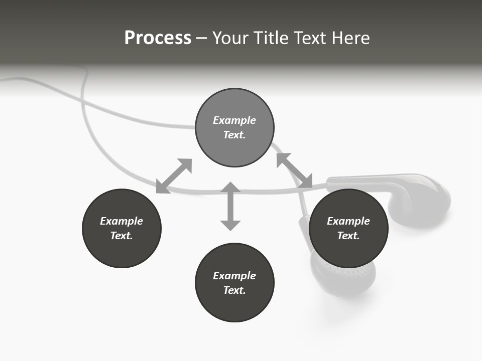 Two Background Cable PowerPoint Template
