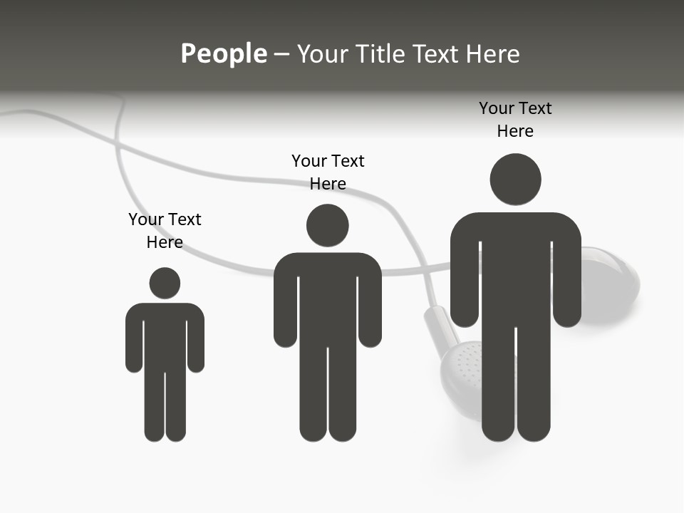 Two Background Cable PowerPoint Template