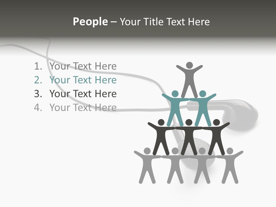 Two Background Cable PowerPoint Template