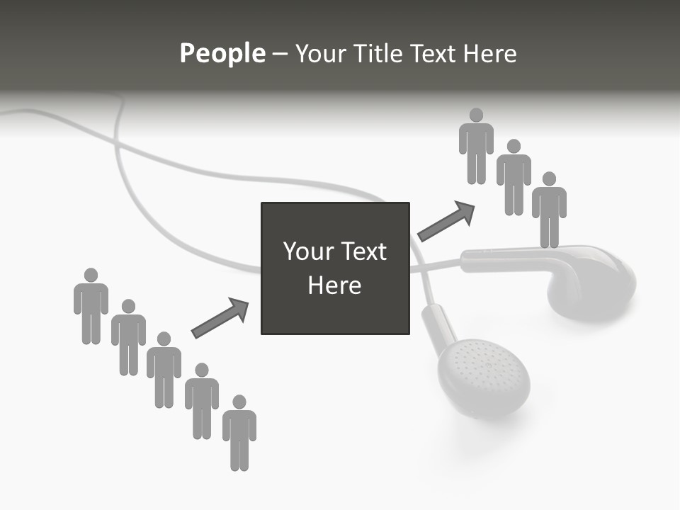 Two Background Cable PowerPoint Template