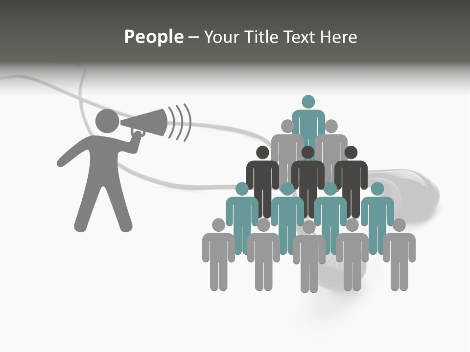 Two Background Cable PowerPoint Template