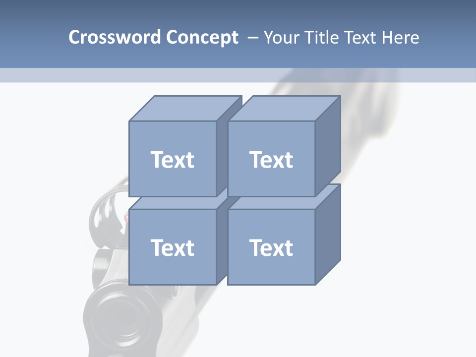 Trigger Optic Rifle PowerPoint Template