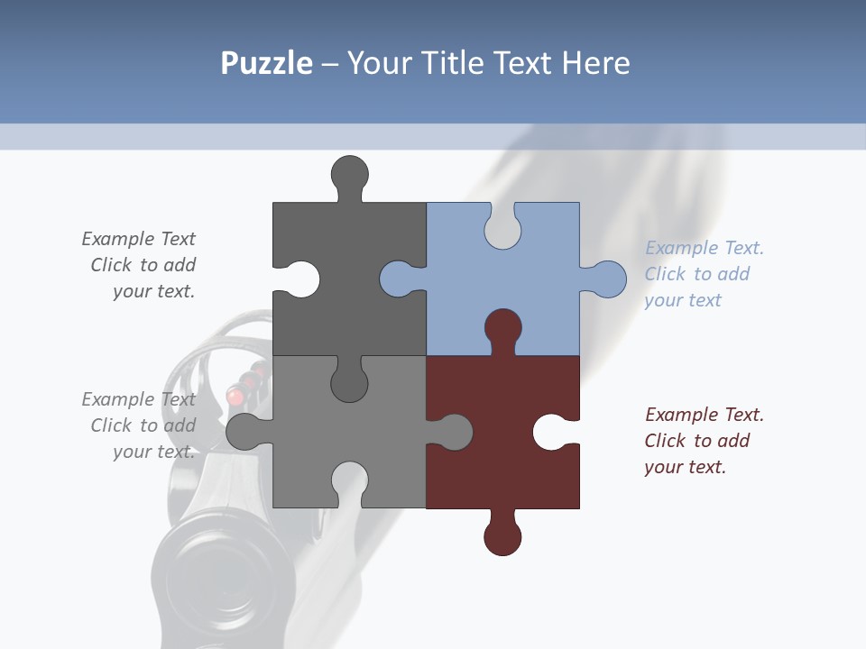 Trigger Optic Rifle PowerPoint Template