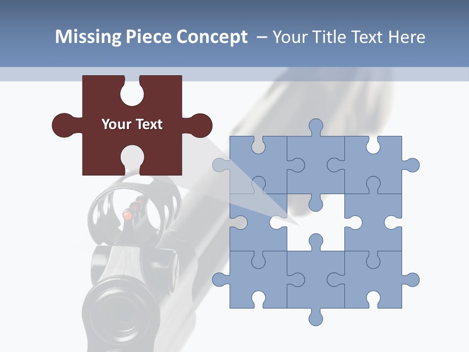Trigger Optic Rifle PowerPoint Template