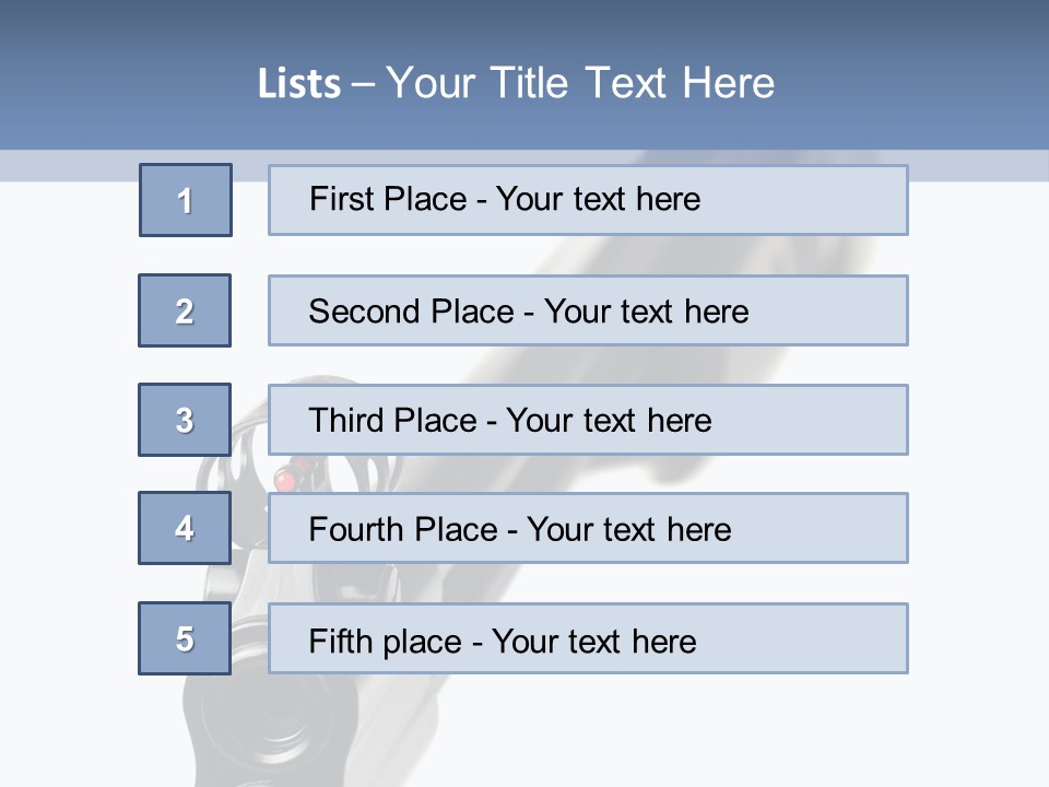 Trigger Optic Rifle PowerPoint Template