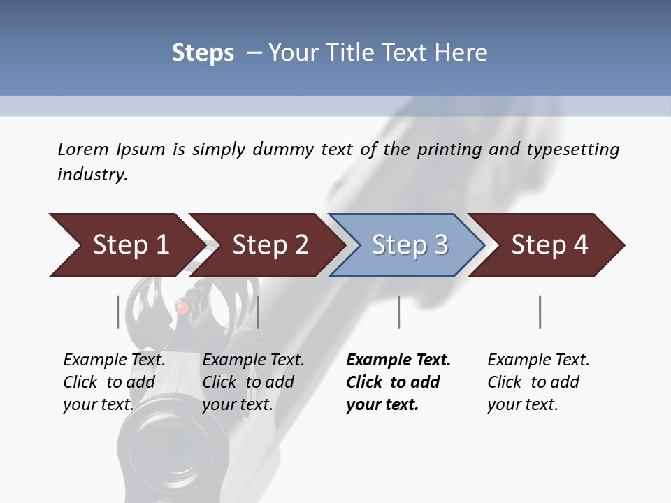 Trigger Optic Rifle PowerPoint Template