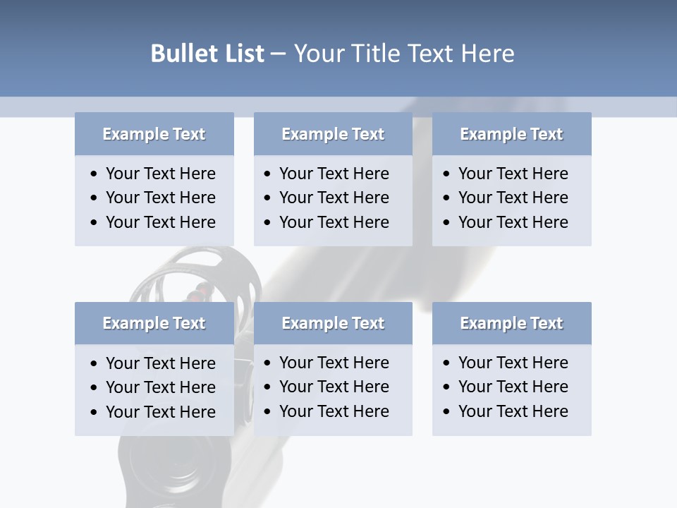 Trigger Optic Rifle PowerPoint Template