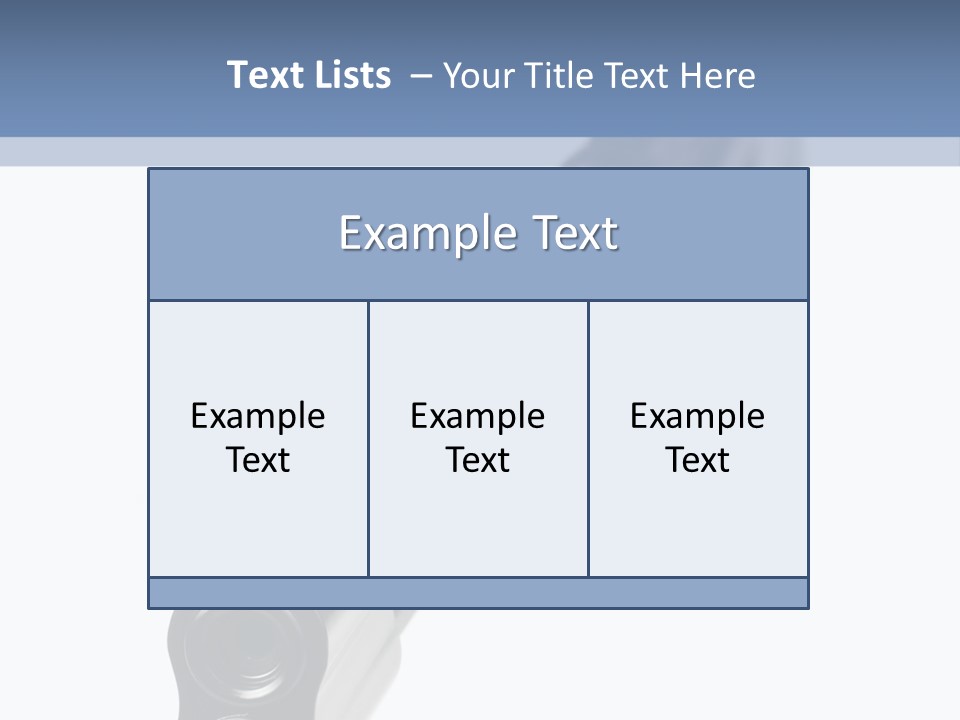 Trigger Optic Rifle PowerPoint Template