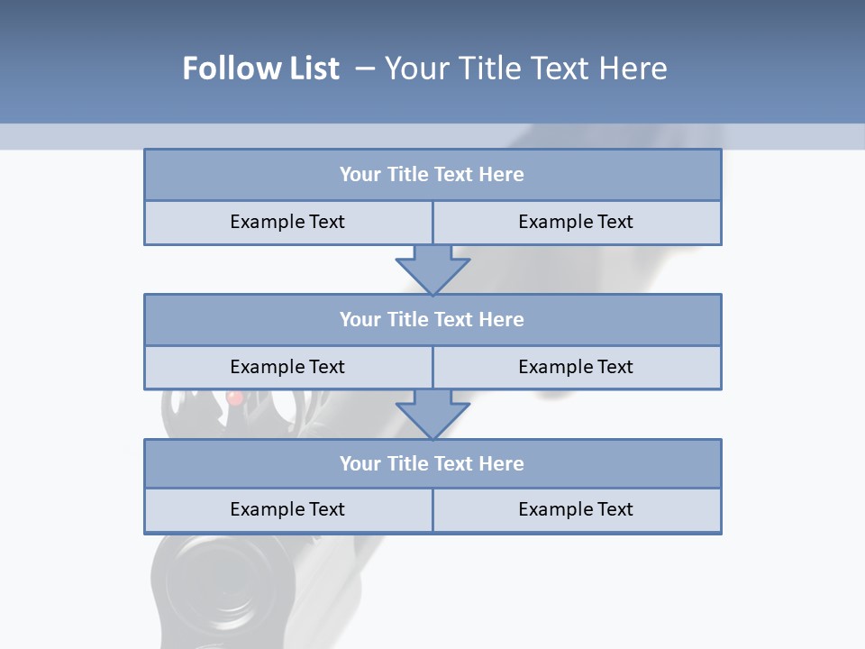 Trigger Optic Rifle PowerPoint Template