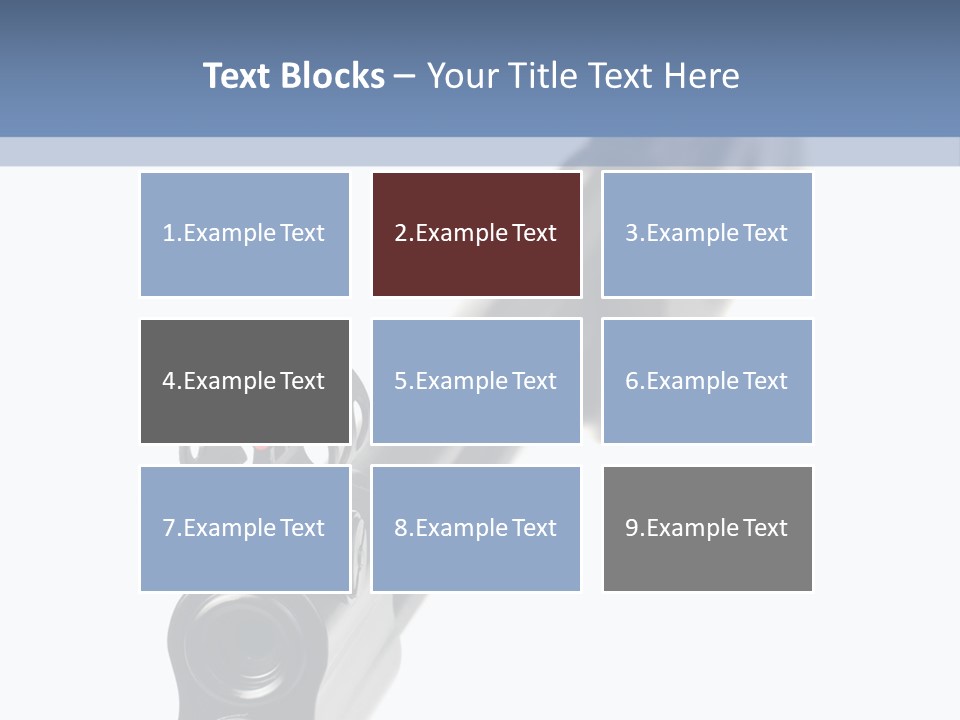 Trigger Optic Rifle PowerPoint Template