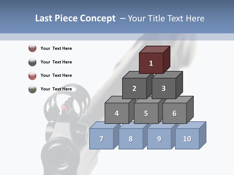 Trigger Optic Rifle PowerPoint Template