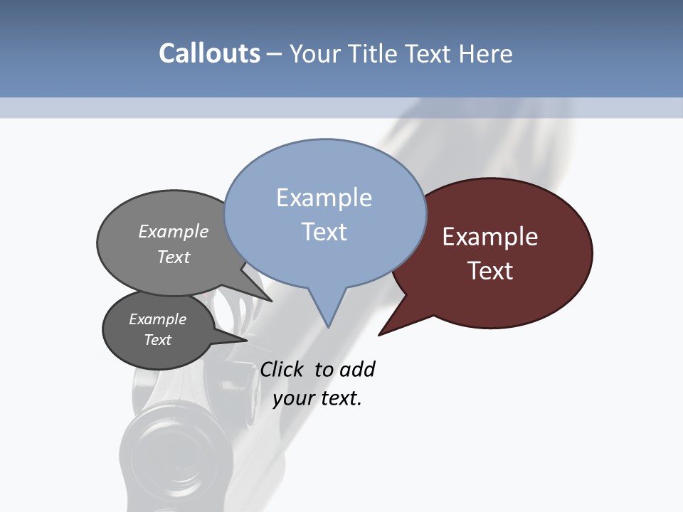 Trigger Optic Rifle PowerPoint Template