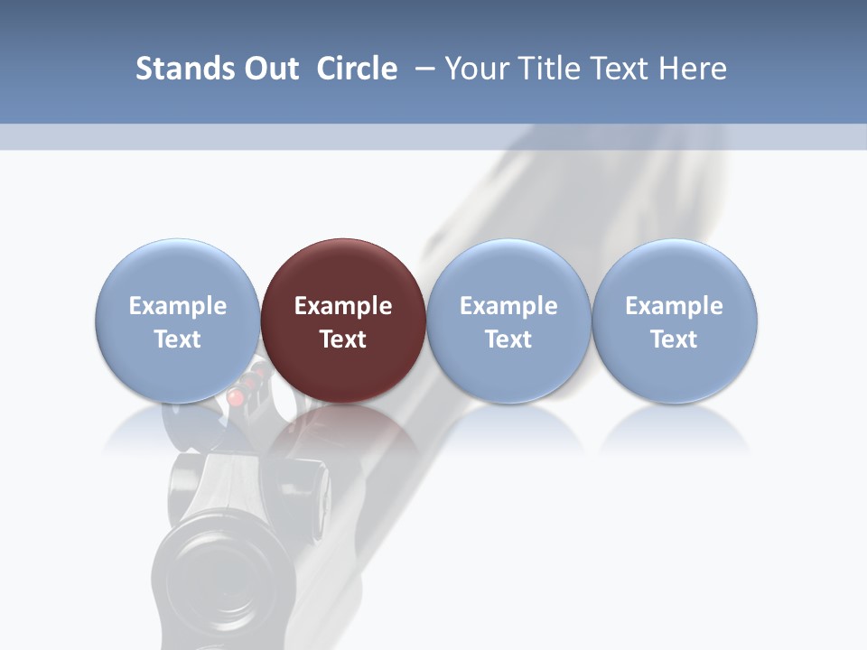 Trigger Optic Rifle PowerPoint Template