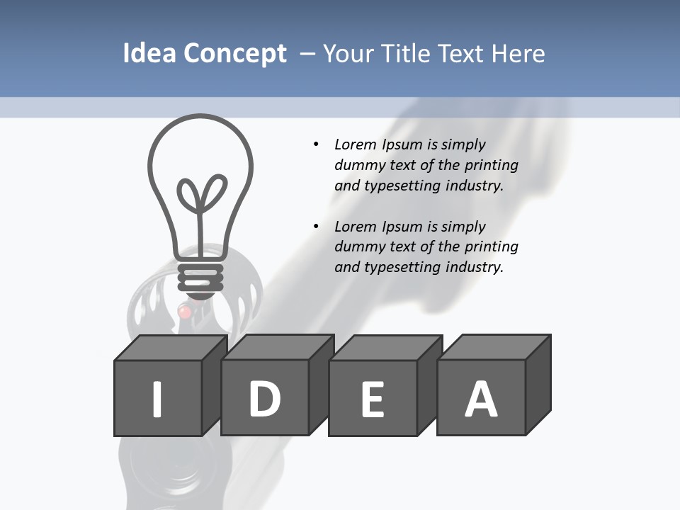 Trigger Optic Rifle PowerPoint Template