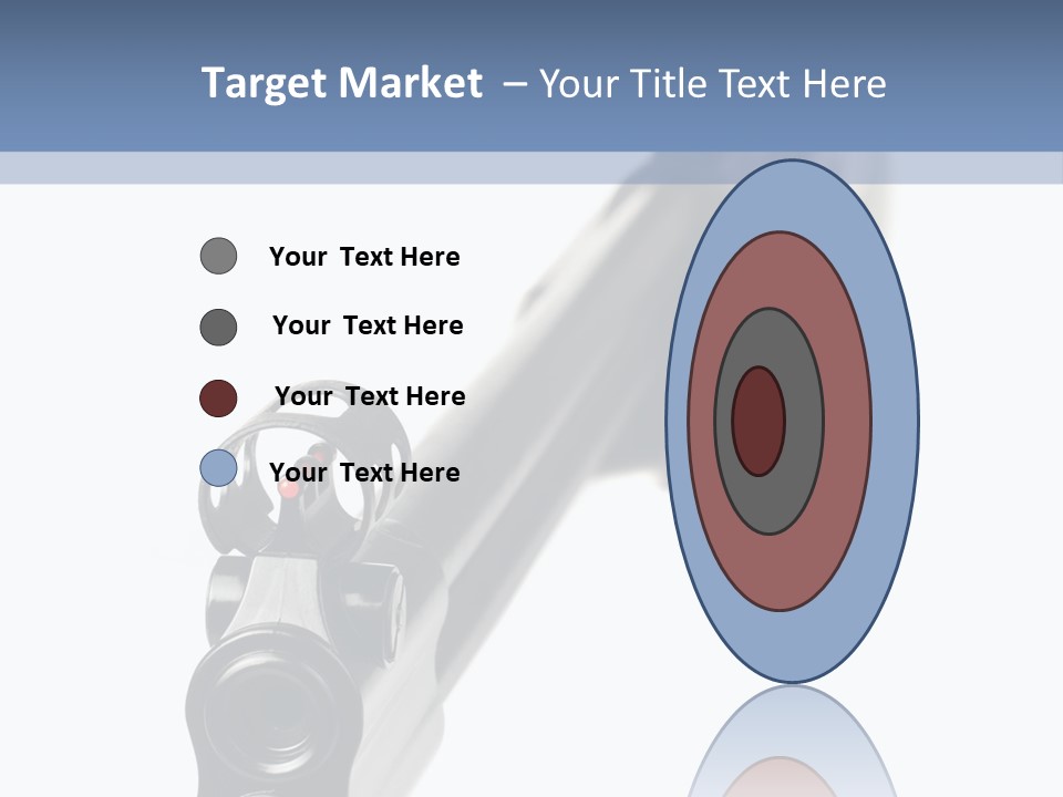 Trigger Optic Rifle PowerPoint Template