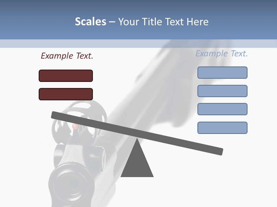 Trigger Optic Rifle PowerPoint Template
