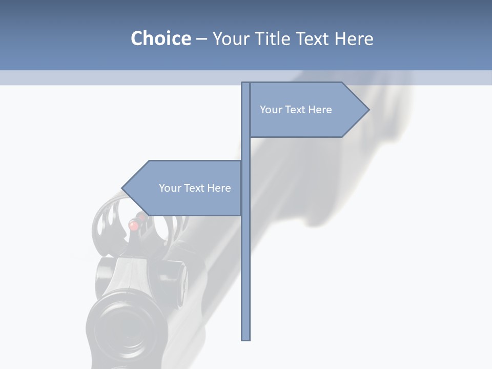 Trigger Optic Rifle PowerPoint Template