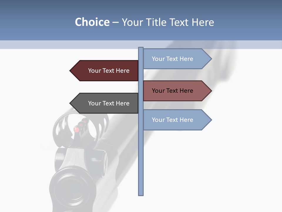 Trigger Optic Rifle PowerPoint Template
