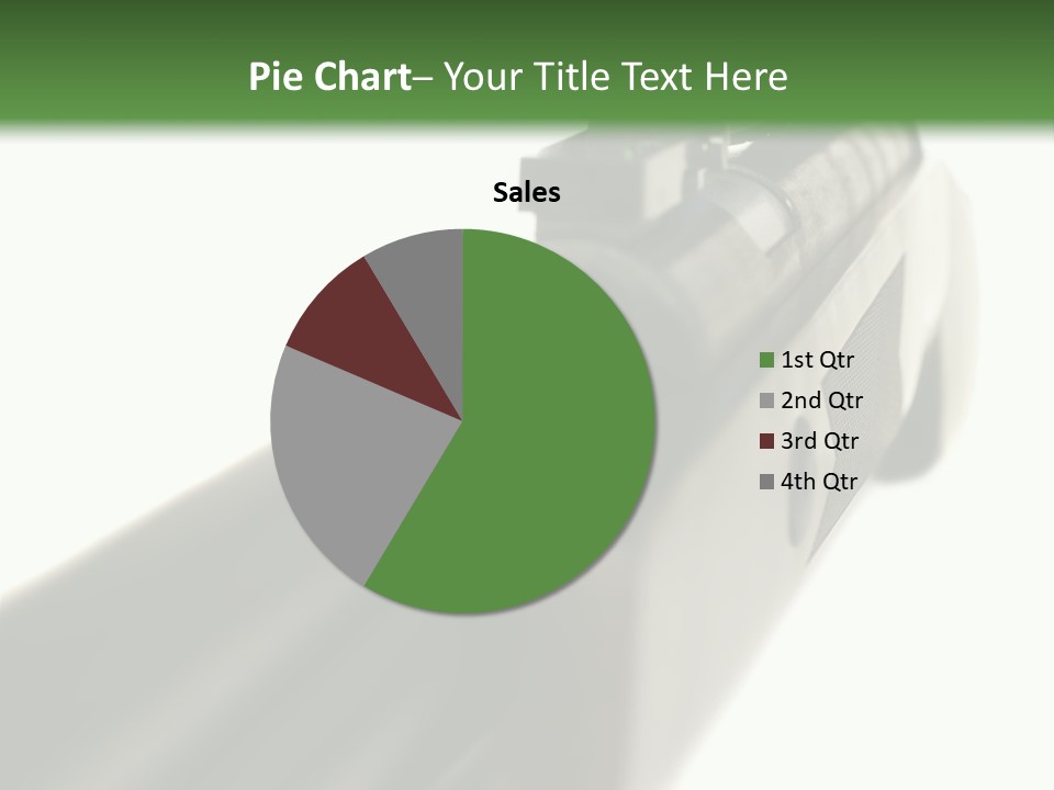 Gun Lens Wooden PowerPoint Template