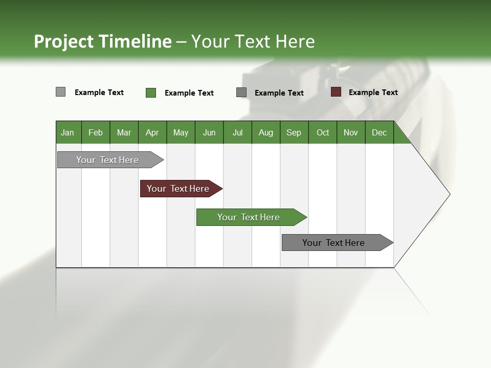 Gun Lens Wooden PowerPoint Template