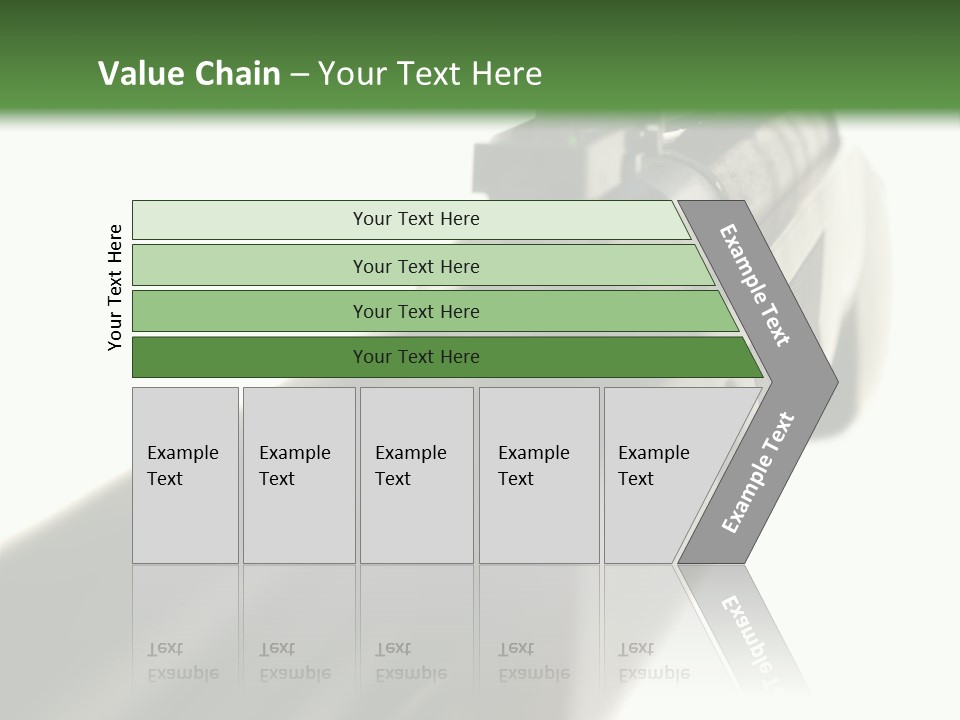 Gun Lens Wooden PowerPoint Template
