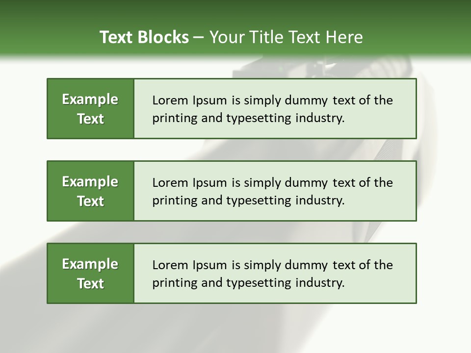 Gun Lens Wooden PowerPoint Template