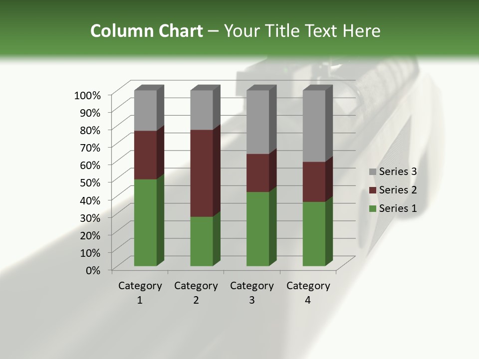 Gun Lens Wooden PowerPoint Template