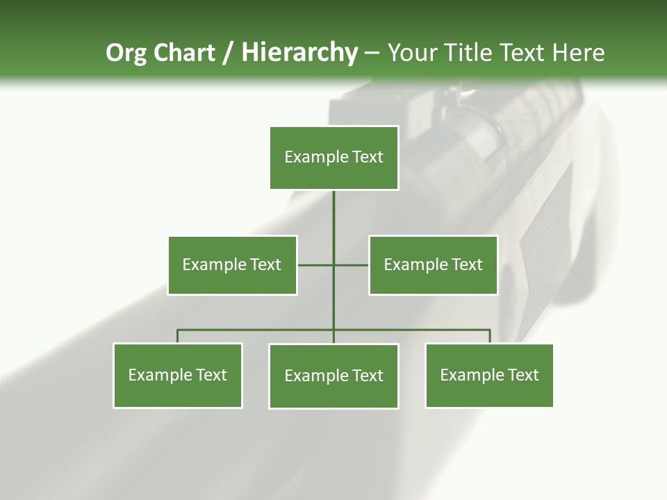 Gun Lens Wooden PowerPoint Template