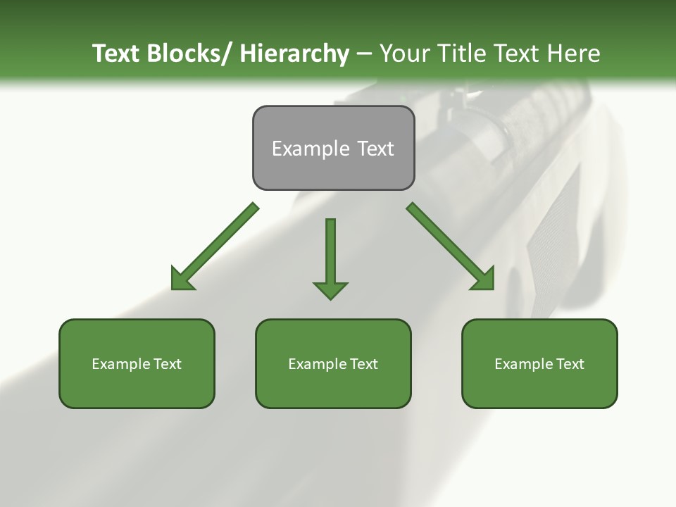 Gun Lens Wooden PowerPoint Template