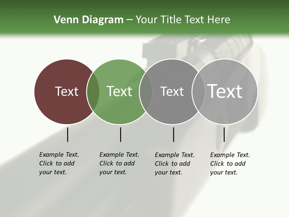 Gun Lens Wooden PowerPoint Template