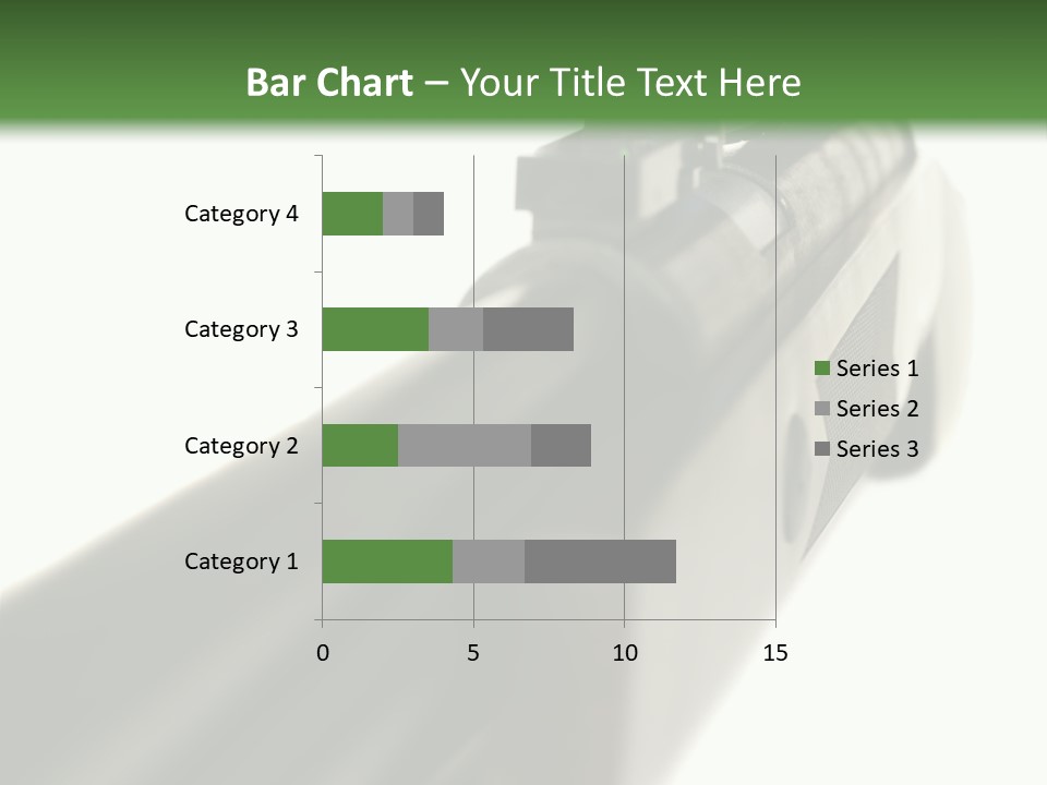 Gun Lens Wooden PowerPoint Template