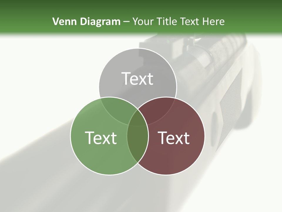 Gun Lens Wooden PowerPoint Template