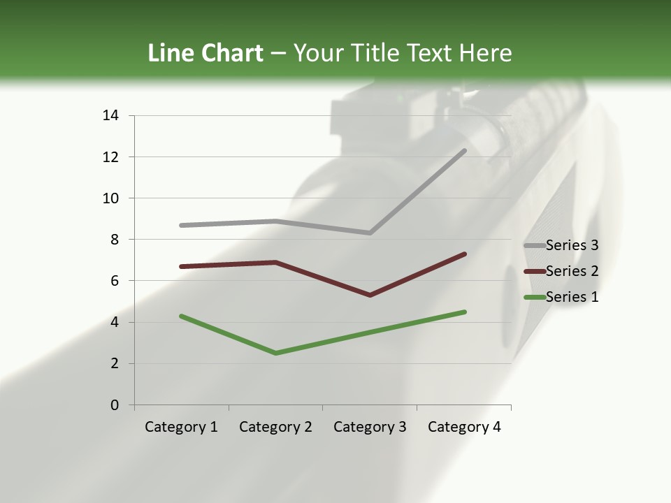 Gun Lens Wooden PowerPoint Template