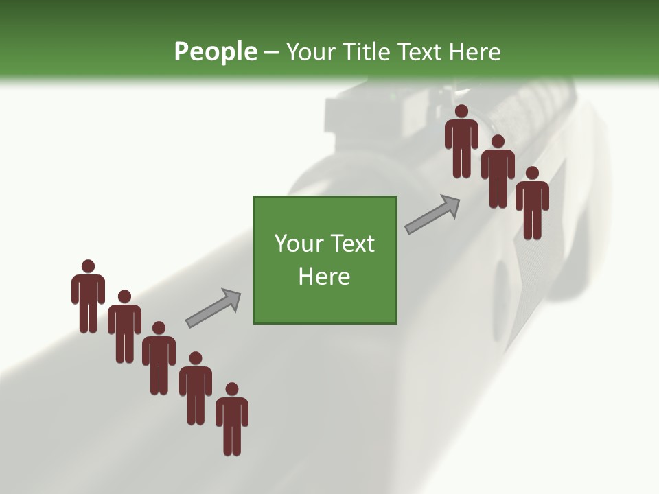 Gun Lens Wooden PowerPoint Template