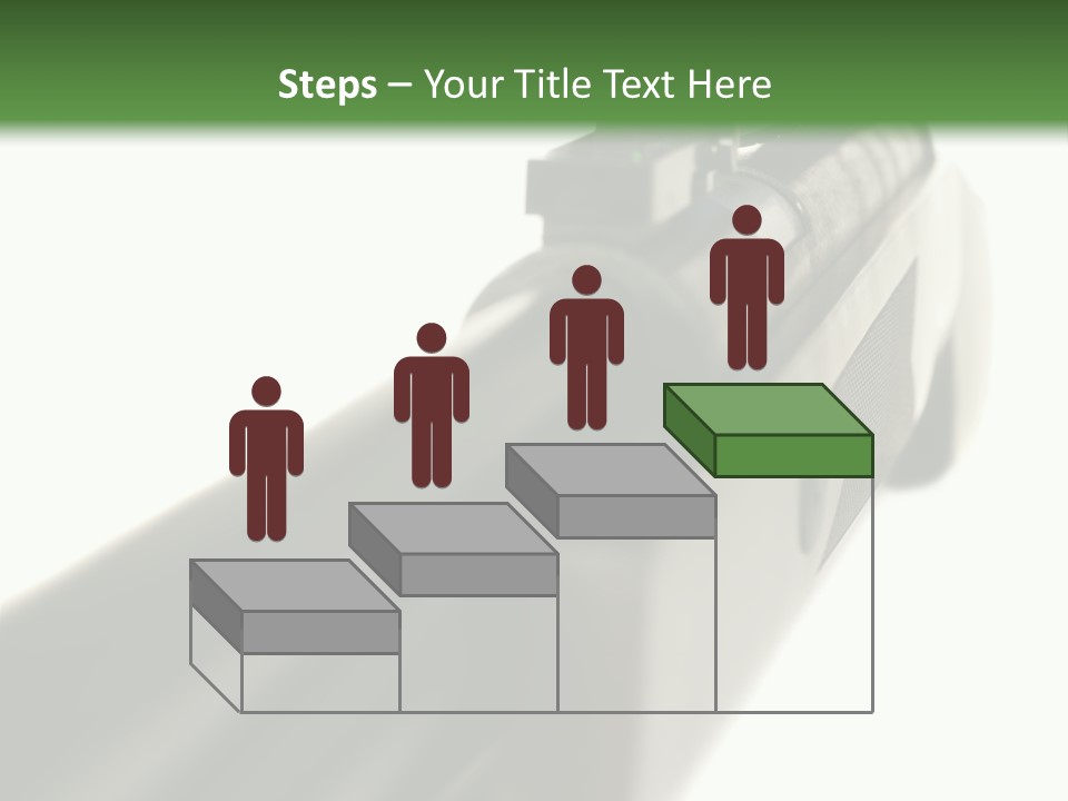 Gun Lens Wooden PowerPoint Template