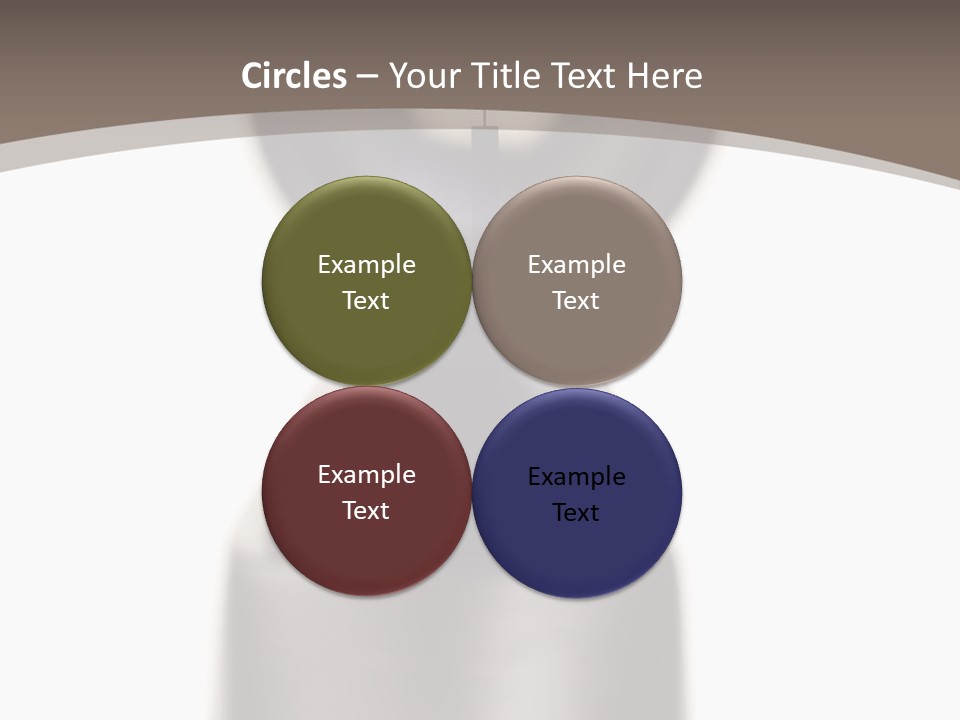 Butt Wooden Sight PowerPoint Template