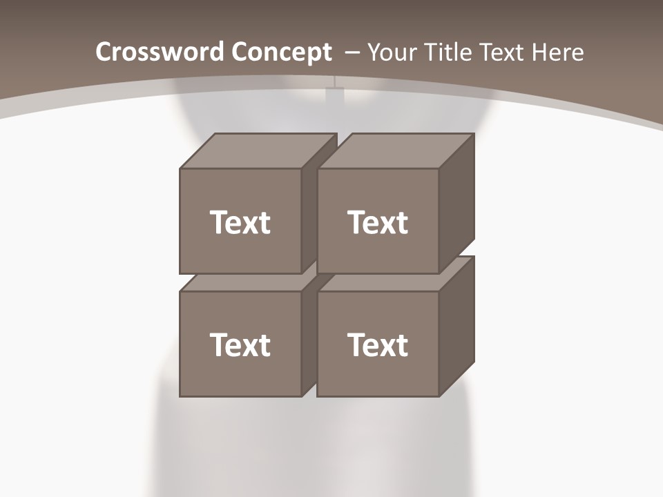 Butt Wooden Sight PowerPoint Template