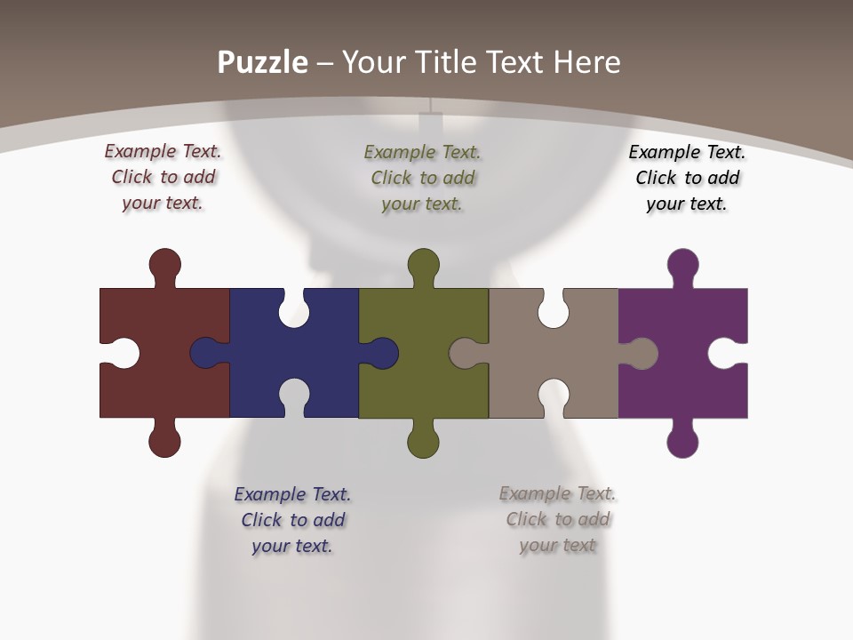 Butt Wooden Sight PowerPoint Template