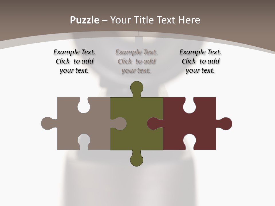 Butt Wooden Sight PowerPoint Template