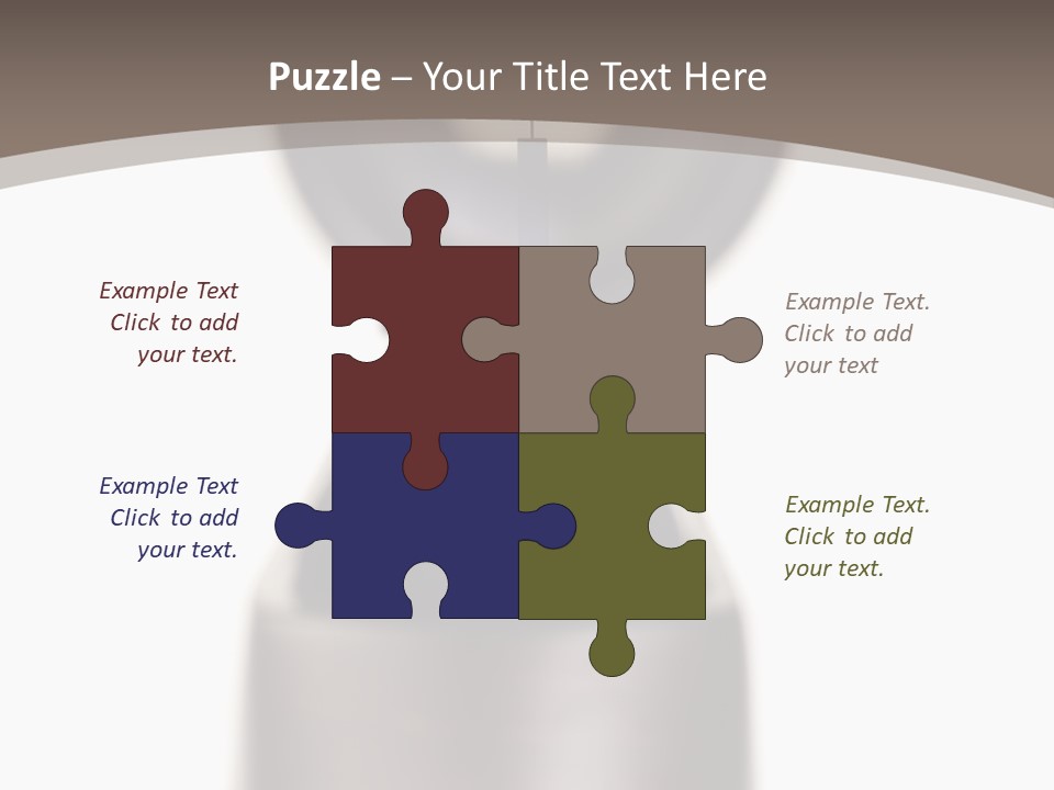 Butt Wooden Sight PowerPoint Template