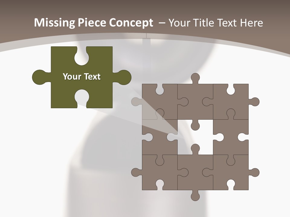 Butt Wooden Sight PowerPoint Template