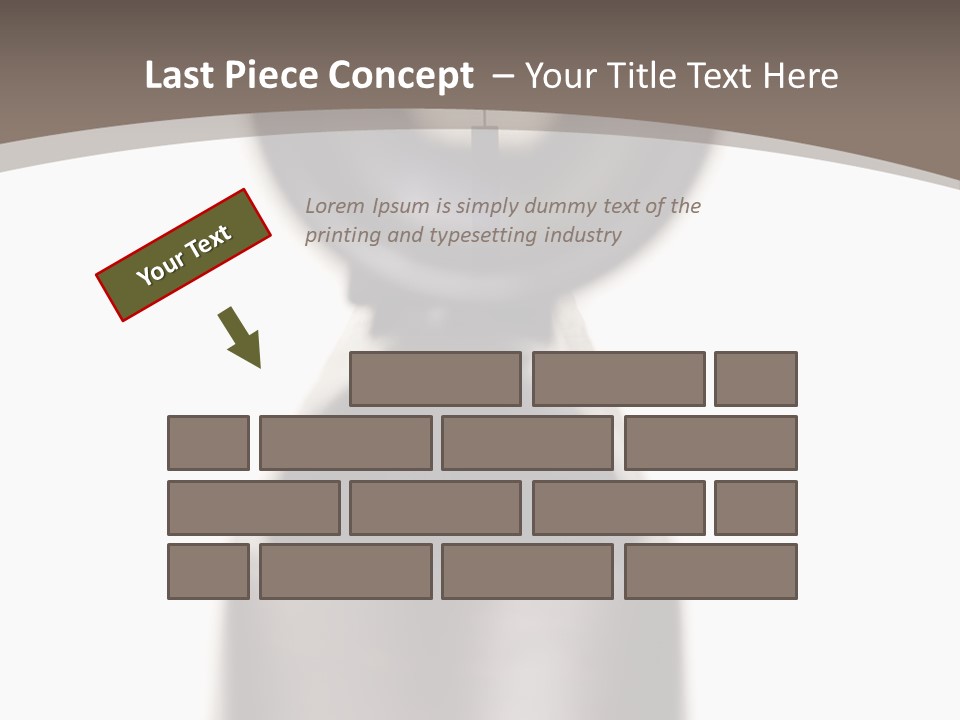 Butt Wooden Sight PowerPoint Template