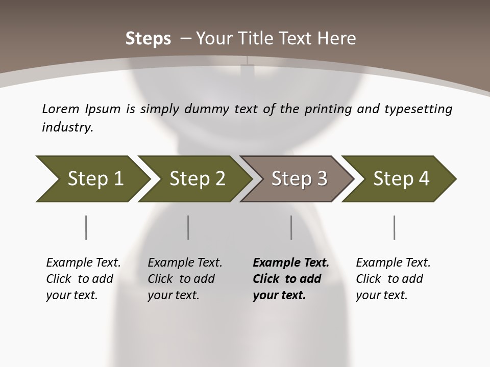 Butt Wooden Sight PowerPoint Template
