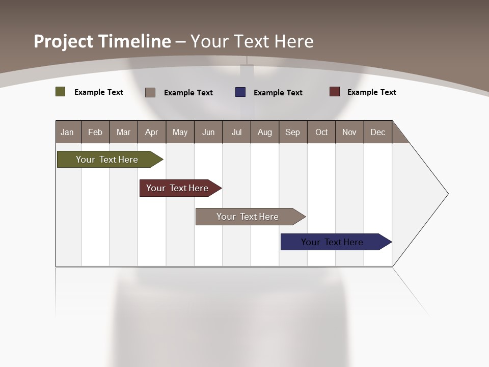 Butt Wooden Sight PowerPoint Template