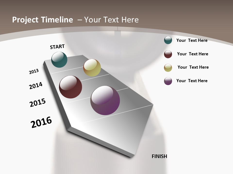 Butt Wooden Sight PowerPoint Template