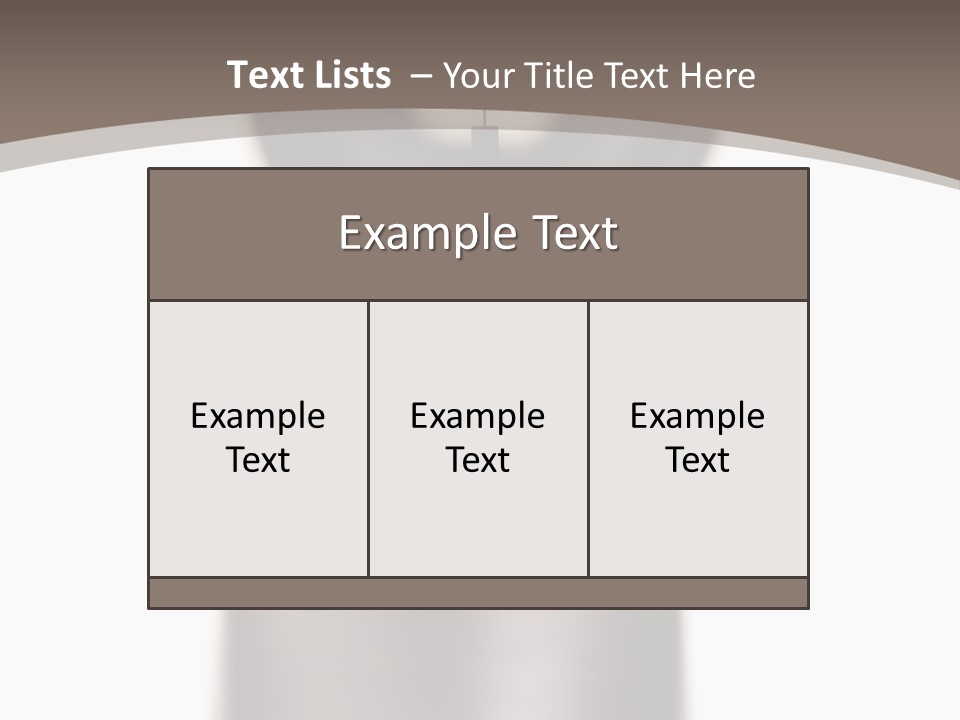 Butt Wooden Sight PowerPoint Template