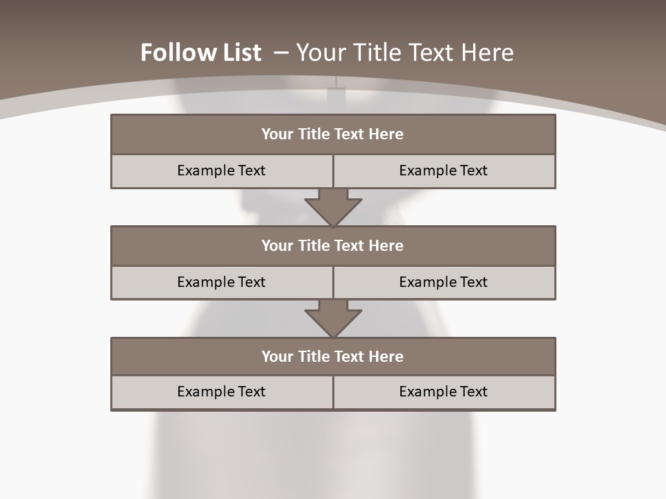Butt Wooden Sight PowerPoint Template