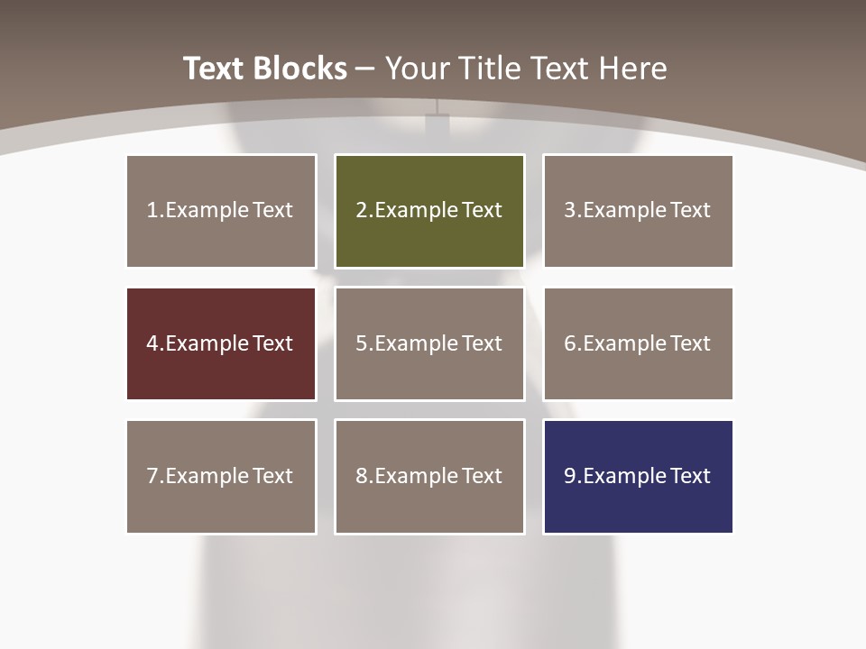Butt Wooden Sight PowerPoint Template