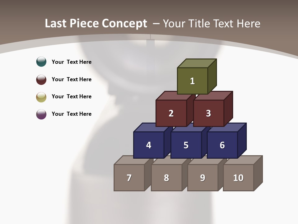 Butt Wooden Sight PowerPoint Template